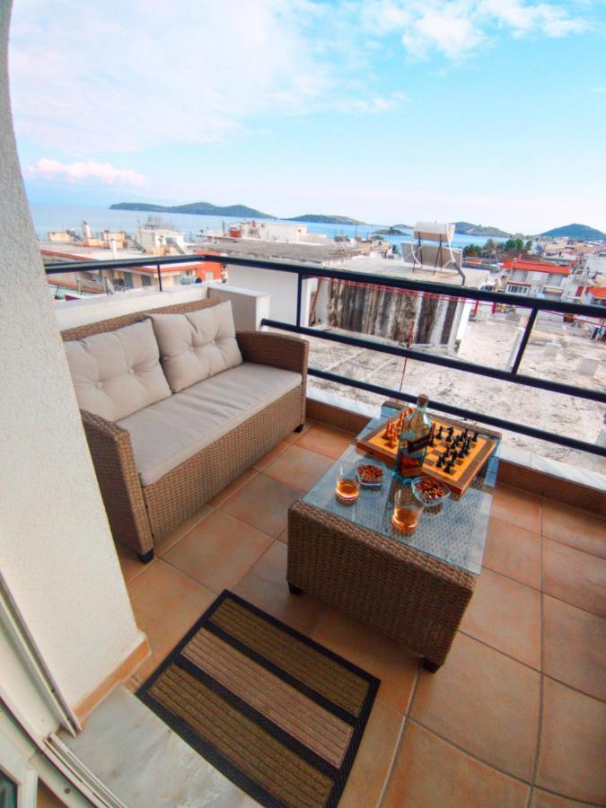 Seagull Apartments Néa Péramos 外观 照片